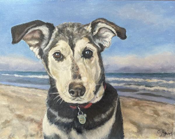 "Tikka" Acrylic on Canvas