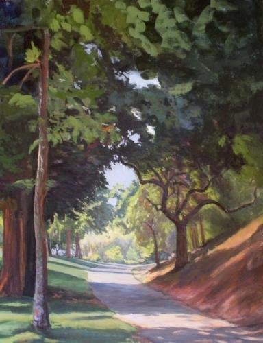 "Temescal Path" Acrylic on Canvas