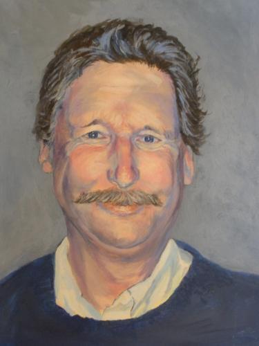 "Bill" Acrylic on Canvas