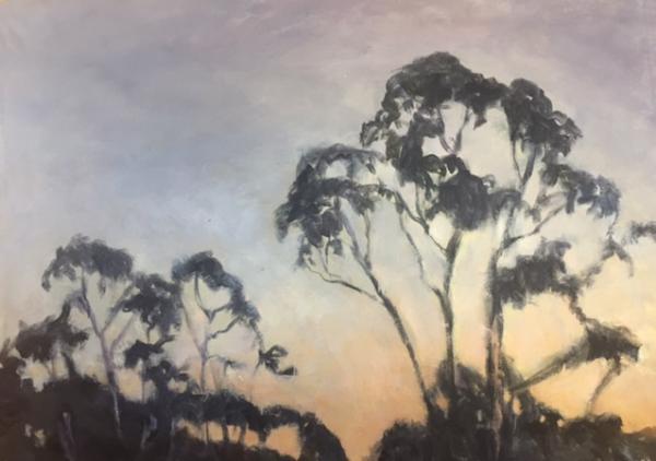 "Silver Linings" Oil on Canvas