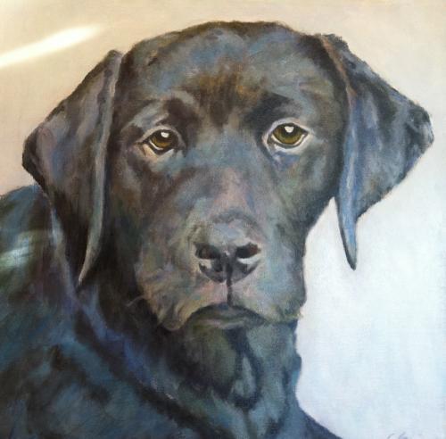 "Jasper" Acrylic on Canvas