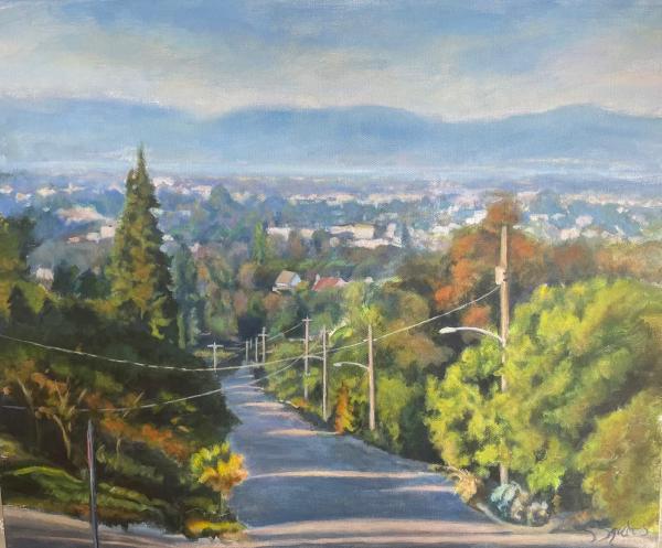 "Fruitvale & Funston" Acrylic on Canvas
