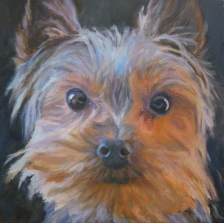 "Kiko" Acrylic on Canvas