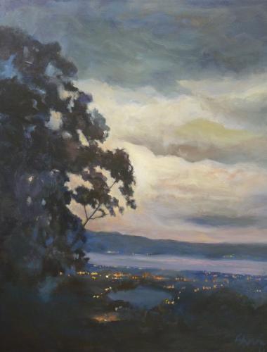 "Early Evening" Acrylic on Canvas 