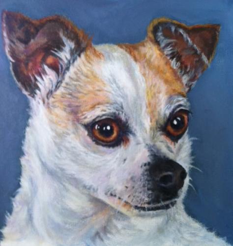 "Zoe" Acrylic on Canvas